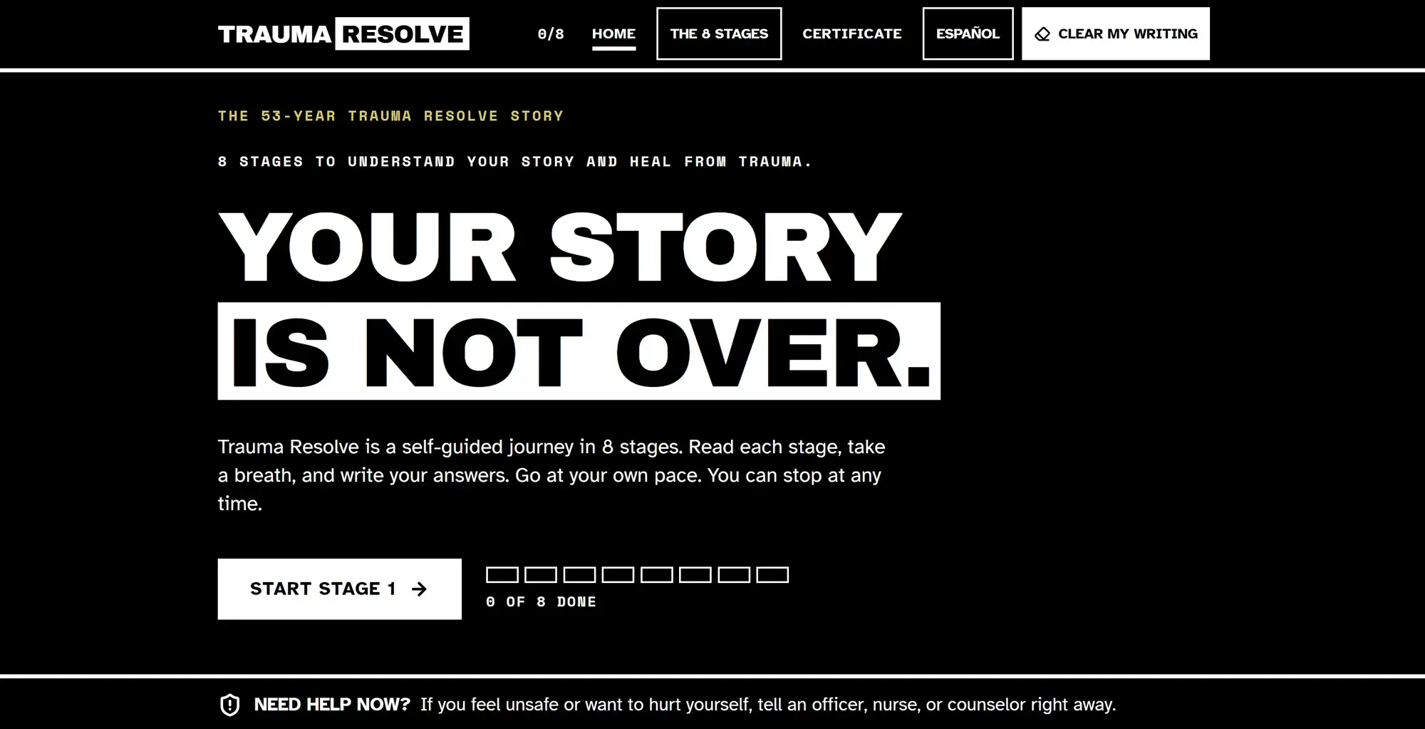 Trauma Resolve — Your story is not over
